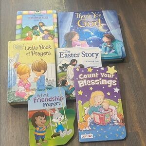 Children's Religious Storybook Set of 6 kids books board books #24 new